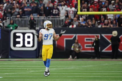 Latest Los Angeles Chargers Trade Idea Swaps Joey Bosa For Hybrid WR 8 NFL: AFC Wild Card Round-Los Angeles Chargers at Houston Texans