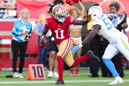 Los Angeles Chargers, Brandon Aiyuk Trade Rumors Facing Big Deadline 3 NFL: Preseason-Los Angeles Chargers at San Francisco 49ers