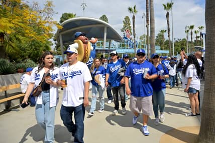 Los Angeles Dodgers fans