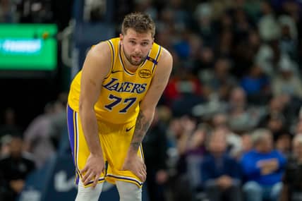 Los Angeles Lakers Post-Doncic Trade Deficit Now Rearing Ugly Head In Playoffs 2 NBA: Playoffs-Los Angeles Lakers at Minnesota Timberwolves