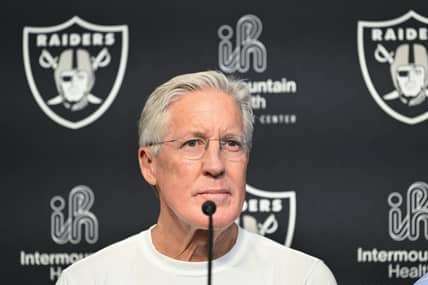 Las Vegas Raiders Secure Puka Nacua-Like Prospect With 58th Pick 2 NFL: Las Vegas Raiders-Ashton Jeanty Press Conference