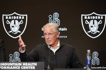 With Jeanty Off The Board For Las Vegas Raiders, Insider Predicts Big Position Of Need 8 NFL: Las Vegas Raiders-Press Conference