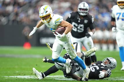 Los Angeles Chargers 2024 Rookie Class Ranked High In Wins Above Replacement 4 NFL: Los Angeles Chargers at Las Vegas Raiders