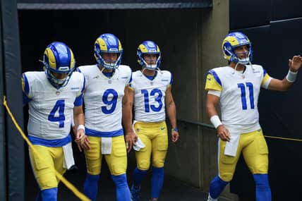 3 QB's On Los Angeles Rams Big Board Still Available On Day 2 10 NFL: Los Angeles Rams at Houston Texans