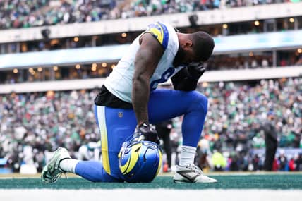 Los Angeles Rams Defender Pens Heartfelt Message To Teammate Forced To Retire Due To Injury 5 NFL: NFC Divisional Round-Los Angeles Rams at Philadelphia Eagles