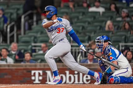 Los Angeles Dodgers Provide Cryptic Teoscar Hernandez Injury Update 2 MLB: Los Angeles Dodgers at Atlanta Braves