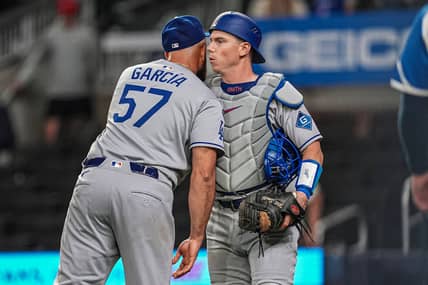Los Angeles Dodgers Catcher Names The "Best Pitcher in the World" 1 MLB: Los Angeles Dodgers at Atlanta Braves