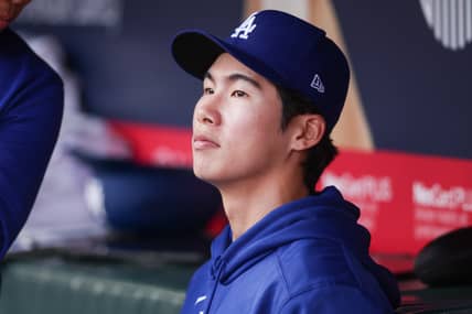 Big Los Angeles Dodgers Free Agent Shines Bright In Debut Series After Triple-A Stint 6 MLB: Los Angeles Dodgers at Atlanta Braves