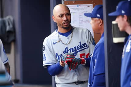 Los Angeles Dodgers Make 2 Tweaks To Lineup With Mookie Betts Out Vs. Marlins 3 MLB: Los Angeles Dodgers at Atlanta Braves