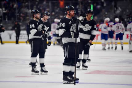 NHL: Stanley Cup Playoffs-Edmonton Oilers at Los Angeles Kings