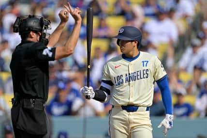 Shohei Ohtani Makes Amazing MLB History, Collision Course With MVP No. 3 13 MLB: New York Yankees at Los Angeles Dodgers