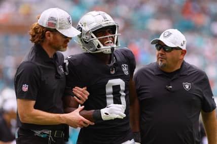 Las Vegas Raiders 2023 4th Round Pick Finally Healthy After "Thuggin' It Out" Since College 12 NFL: Las Vegas Raiders at Miami Dolphins