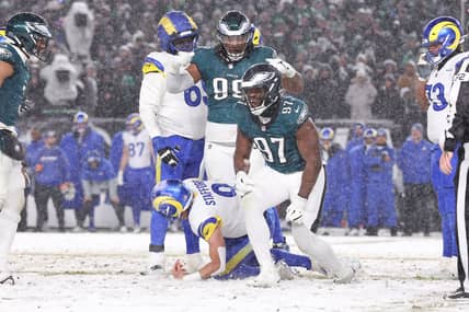 PFF Warns Los Angeles Rams Weakness Could Make Or Break Their Super Bowl Ambitions 14 NFL: NFC Divisional Round-Los Angeles Rams at Philadelphia Eagles