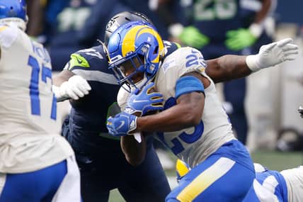 Forget Flashy Moves — Los Angeles Rams’ True MVP Solves The Teams' Soft Underbelly 1 NFL: NFC Wild Card Round-Los Angeles Rams at Seattle Seahawks