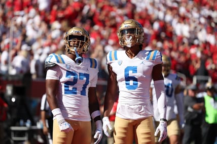 NCAA Football: UCLA at Utah | UCLA Bruins Kamari Ramsey and John Humphrey