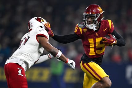 NCAA Football: Holiday Bowl-Louisville at Southern California | Dorian Singer USC Trojans