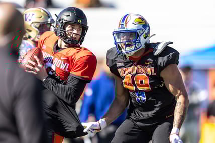 NCAA Football: Senior Bowl Practice Los Angeles Rams Prospect