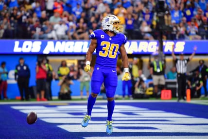 Jim Harbaugh, Austin Ekeler, Los Angeles Chargers