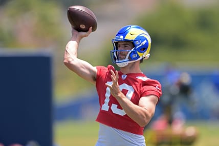 Stetson Bennett Continues Pursuit Of Larger Role With Los Angeles Rams 3 NFL: Los Angeles Rams OTA | Los Angeles Rams QB Stetson Bennett