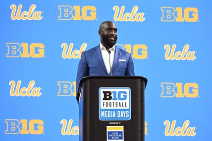 NCAA Football: Big Ten Football Media Days | UCLA Football Head Coach DeShaun Foster