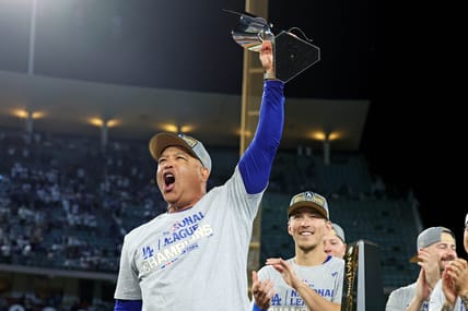 Need A Dodger Stadium Parking Pass For Game 1 Of The World Series? It Will Cost A Small Fortune 10 MLB: NLCS-New York Mets at Los Angeles Dodgers | Dave Roberts Celebrates At Dodger Stadium
