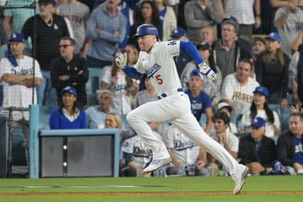 MLB: NLDS-San Diego Padres at Los Angeles Dodgers | Freddie Freeman