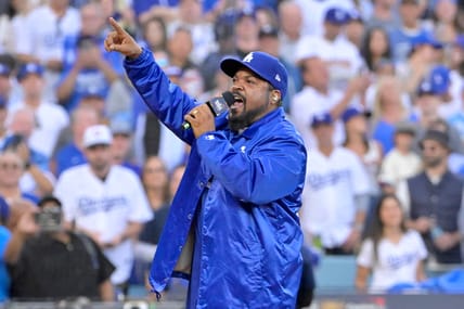 MLB: World Series-New York Yankees at Los Angeles Dodgers | Ice Cube