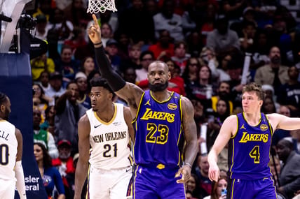 NBA: Los Angeles Lakers at New Orleans Pelicans | LeBron James