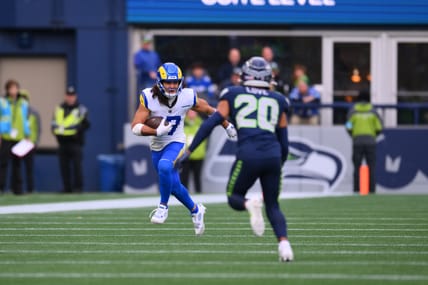 Puka Nacua Ejected Vs. Seahawks 10 NFL: Los Angeles Rams at Seattle Seahawks