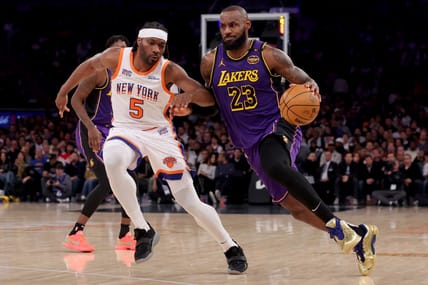 NBA: Los Angeles Lakers at New York Knicks