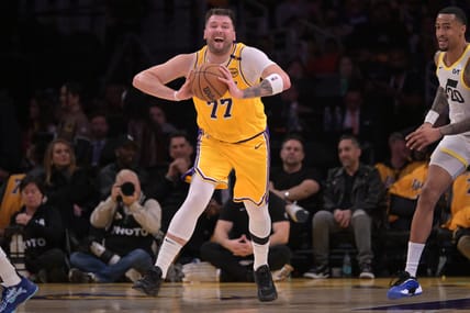Luka Doncic Gets Leadership Lesson Ahead Of Epic Los Angeles Lakers Debut 4 NBA: Utah Jazz at Los Angeles Lakers