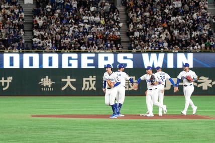 MLB: Spring Training-Los Angeles Dodgers at Yomiuri Giants