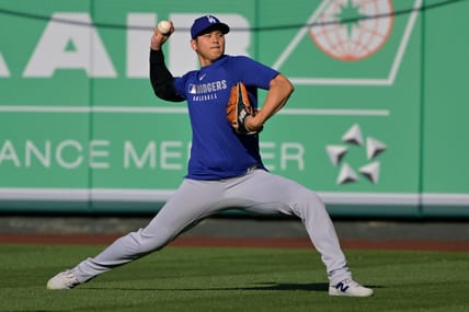 Los Angeles Dodgers Insider Makes Shocking Claim About Shohei Ohtani's Dual Threat Ability 9 MLB: Spring Training-Los Angeles Dodgers at Los Angeles Angels