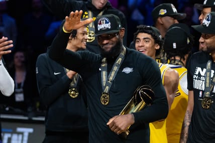 NBA Legend Offers Lakers 2-Edged LeBron James Warning 7 NBA: In Season Tournament-Indiana Pacers at Los Angeles Lakers