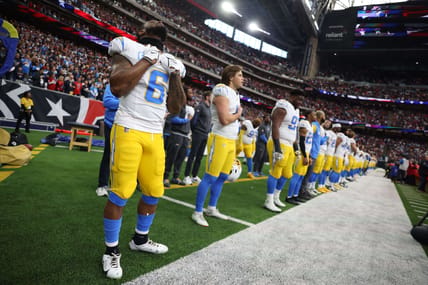 Chargers Linebacker Arrested In Los Angeles 4 NFL: AFC Wild Card Round-Los Angeles Chargers at Houston Texans