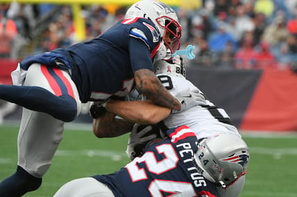 Raiders TE Brock Bowers Optimistic After Knee Scare in Win Over Patriots 14 NFL: Las Vegas Raiders at New England Patriots