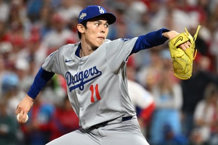 Dodgers' Roki Sasaki Sends Clear Message on Closing Game 2 Against Phillies 14 MLB: Playoffs-Los Angeles Dodgers at Philadelphia Phillies