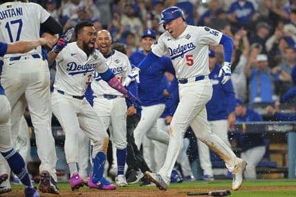MLB: World Series-Toronto Blue Jays at Los Angeles Dodgers