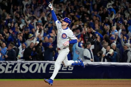 Dodgers Get Free Agent Message Involving Cubs' Kyle Tucker 5 MLB: Playoffs-Milwaukee Brewers at Chicago Cubs