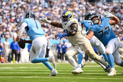 Rams Now Face Key Question vs Seattle As Defensive Lineman Suffers Back Injury 1 NFL: Los Angeles Rams at Tennessee Titans