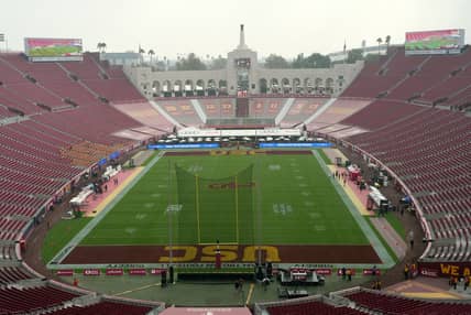 Ultimate Recruiting Tactic Pays Visit To USC Trojans Practice 4 Ultimate Recruiting Tactic Pays Visit To USC Trojans Practice | Aaron Donald