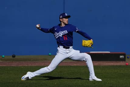 Los Angeles Dodgers Searching For Roki Sasaki's 1 Important Missing Piece 7 MLB: Los Angeles Dodgers-Workouts
