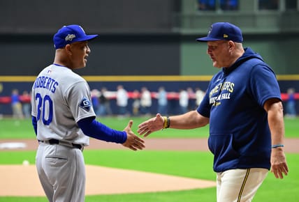 Dodgers Defend Risky Call That Nearly Blew Game 1 Masterpiece 2 MLB: Playoffs-Los Angeles Dodgers at Milwaukee Brewers