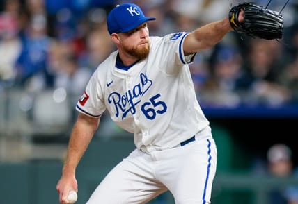 MLB: Texas Rangers at Kansas City Royals