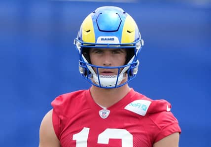 Los Angeles Rams Say Stetson Bennett Is 'Right On Track' After Taking Big Leap In Year 3 14 NFL Los Angeles Rams OTA 26368099 scaled e1749063445466