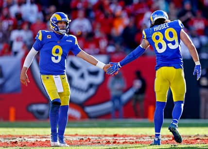 Latest Los Angeles Rams 7-Round Mock Draft Attempts to Replace Kupp, Stafford and Higbee 10 NFL: NFC Divisional Round-Los Angeles Rams at Tampa Bay Buccaneers