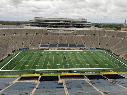 USC Vs Notre Dame Live Blog. Notre Dame Stadium. Photo Credit: Ryan Dyrud | LAFB Network