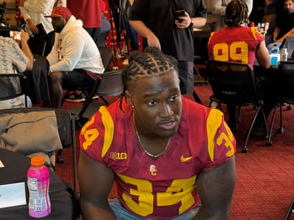 Expectations Are Sky High For USC Trojans Sophmore Sack Artist 2 USC Trojans EDGE Braylan Shelby