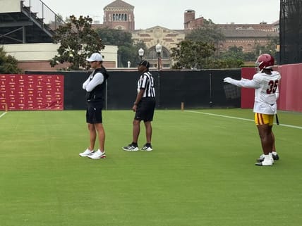 USC Trojans Head Coach Lincoln Riley Speaks On Position Groups Competing And Punt Return Specialists 10 USC Trojans Head Coach Lincoln Riley Speaks On Position Groups Competing And Punt Return Specialists