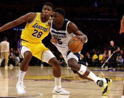 The Last Time The Los Angeles Lakers Won Their Season Opener, A 100-Year Sports Drought Ended 5 NBA: Minnesota Timberwolves at Los Angeles Lakers